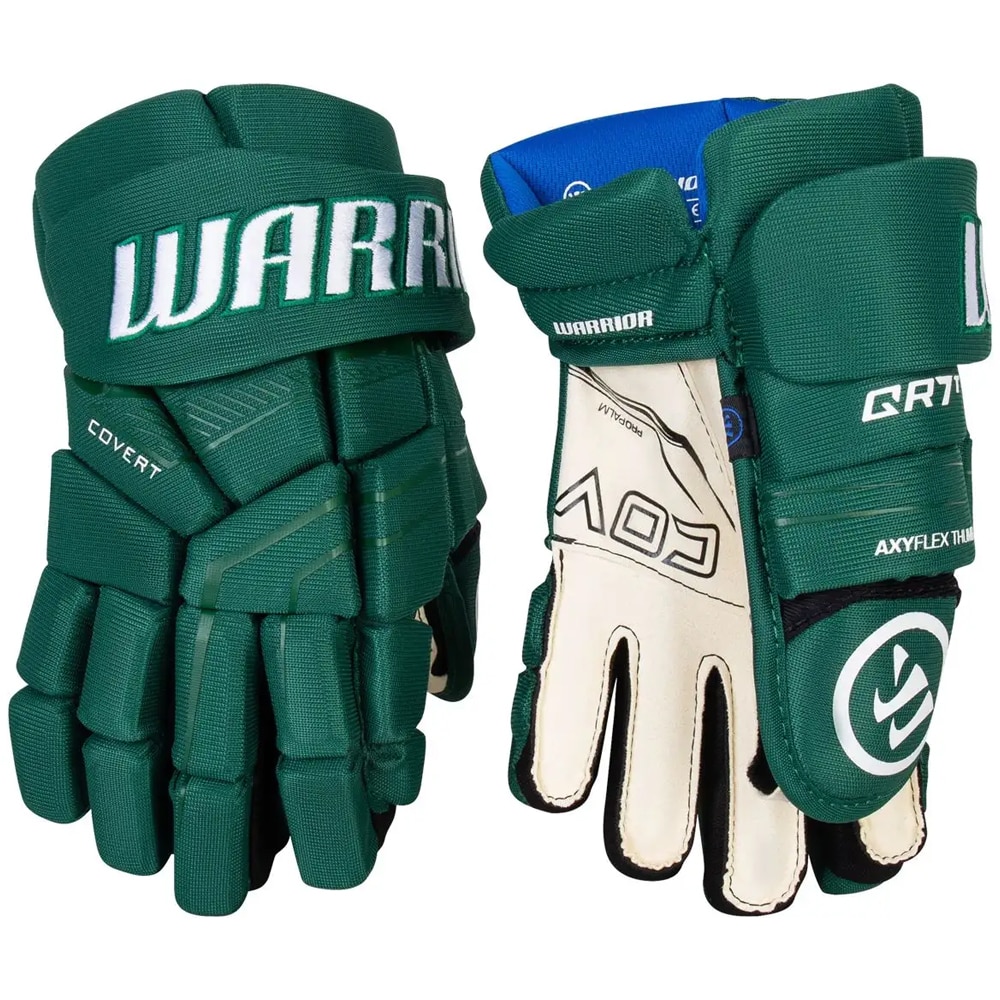 Warrior Covert QR7 T Junior Hockeyhanske Grønn