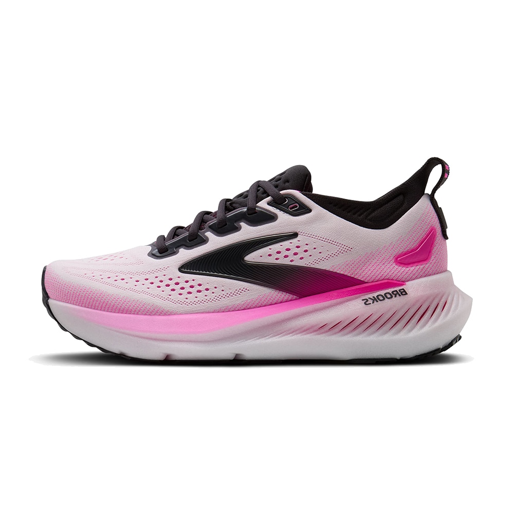 Brooks Glycerin 23 Løpesko Dame Hvit/Rosa