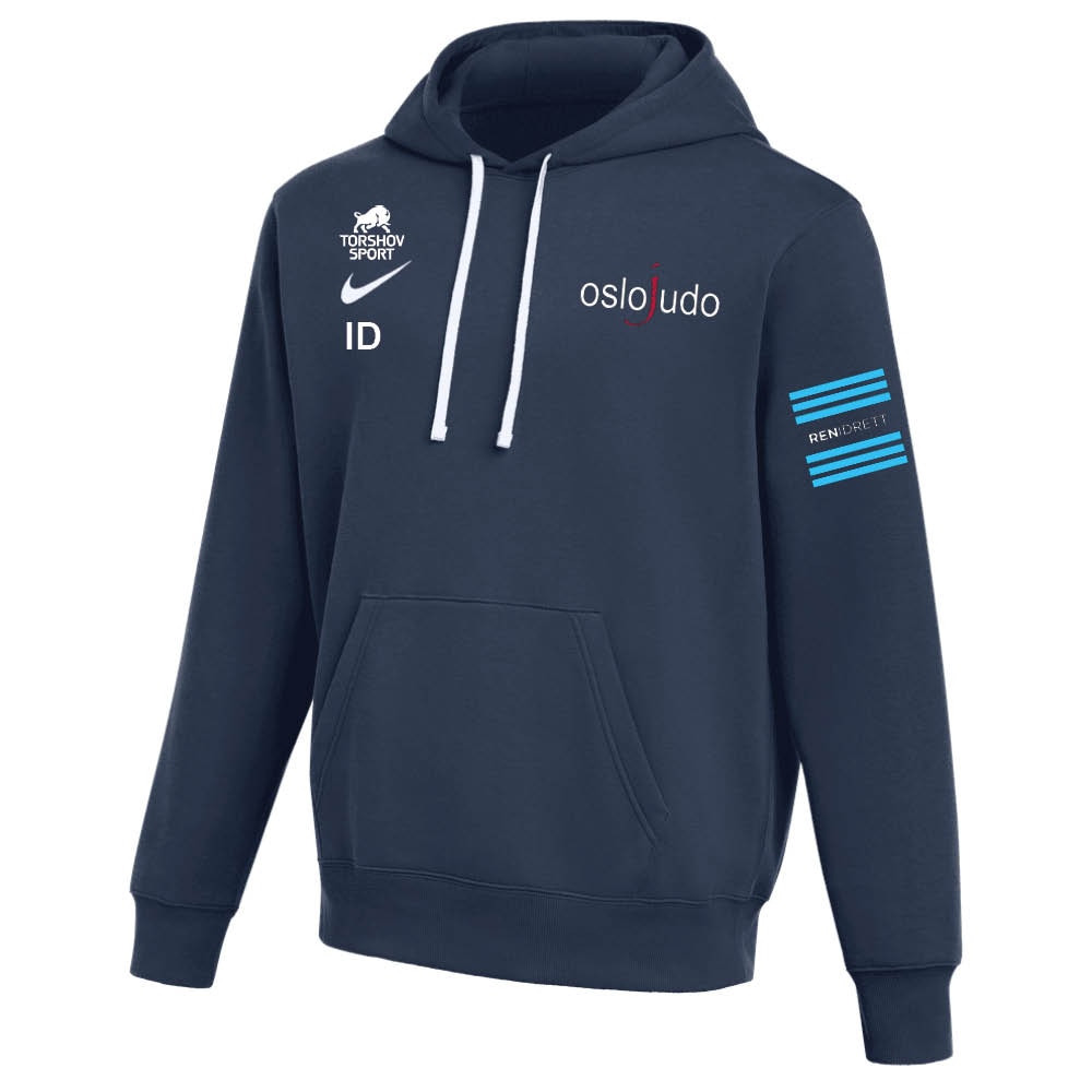 Nike Oslo Judoklubb Hettegenser Marine