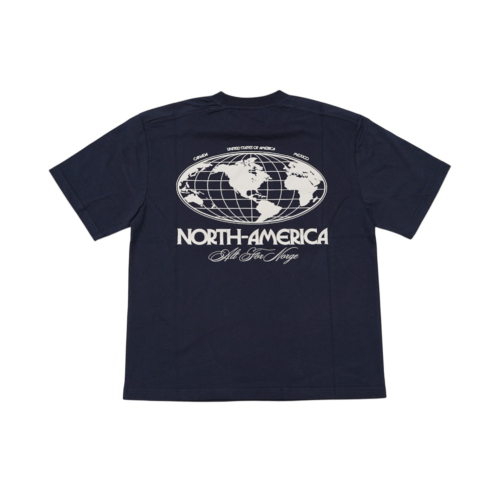 Fanhaus NFF Norge VM 2026 North America T-Skjorte Marine