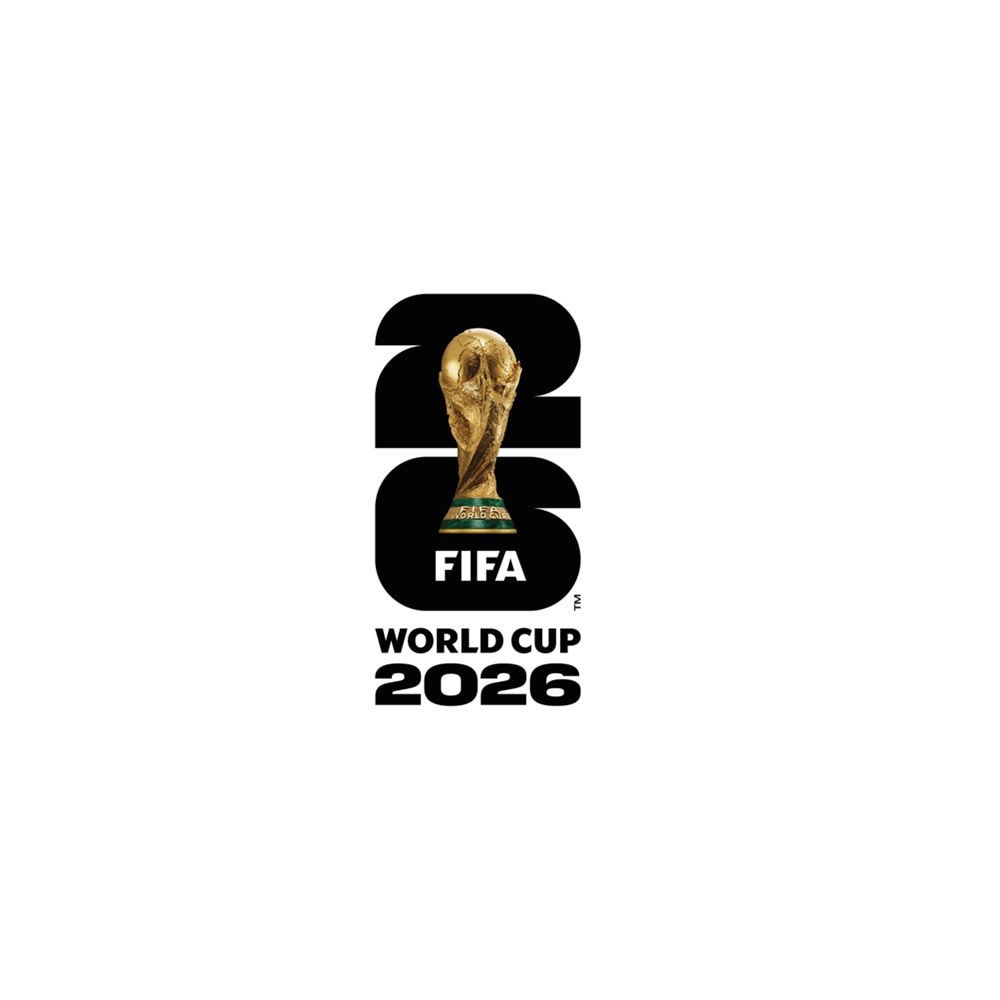 FIFA World Cup 2026 Badge Norge Herrelandslaget Hvit/Sort