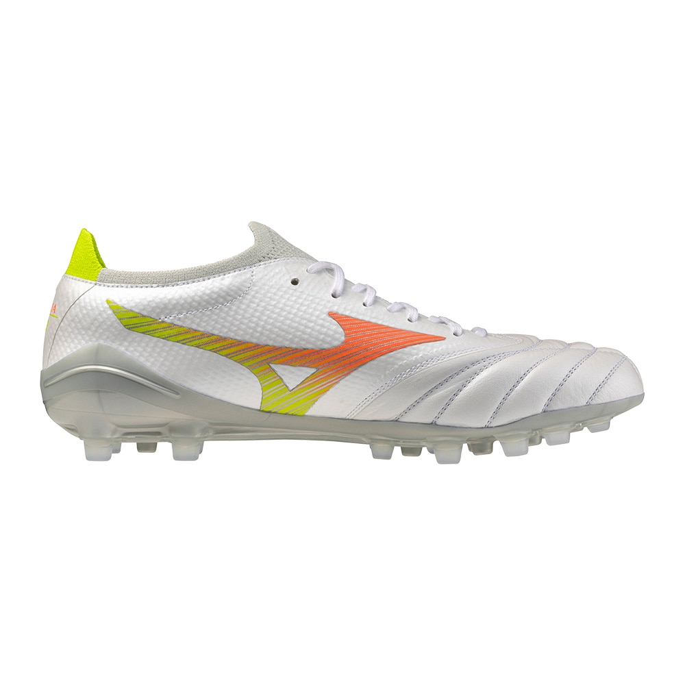 Mizuno Morelia Neo V Beta Elite AG Fotballsko Prism White