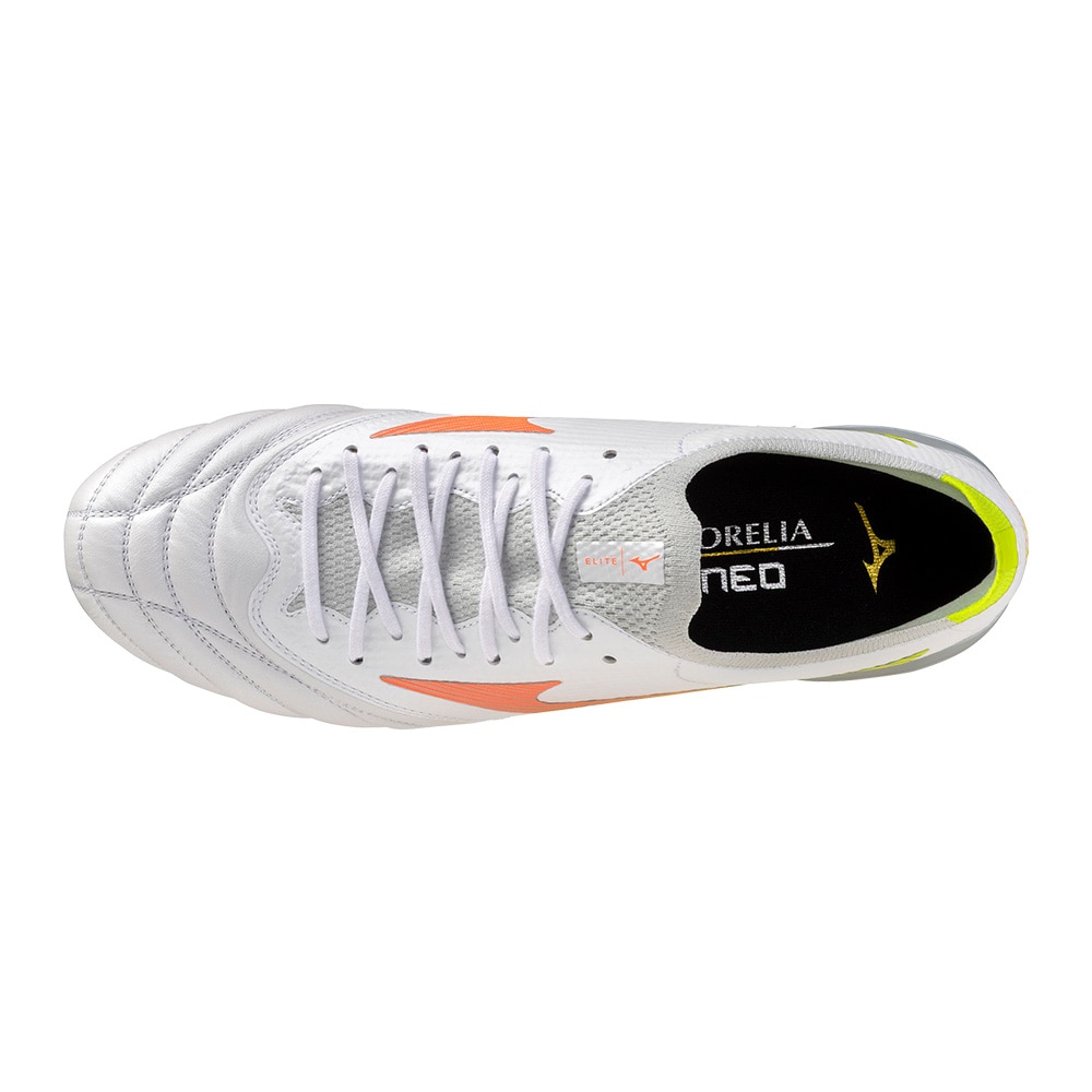 Mizuno Morelia Neo V Beta Elite AG Fotballsko Prism White