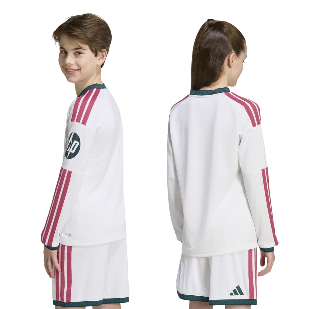 Adidas Real Madrid Langermet Fotballdrakt 26/27 Barn Hjemme