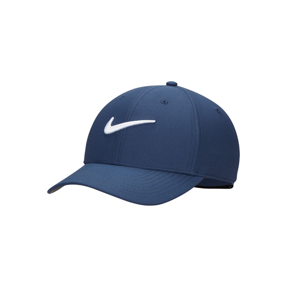 Nike Dri-FIT Club Structured Swoosh Caps Marine/Hvit