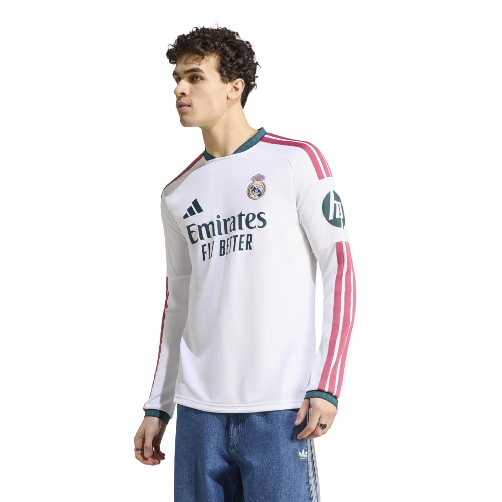 Adidas Real Madrid Langermet Fotballdrakt 26/27 Hjemme