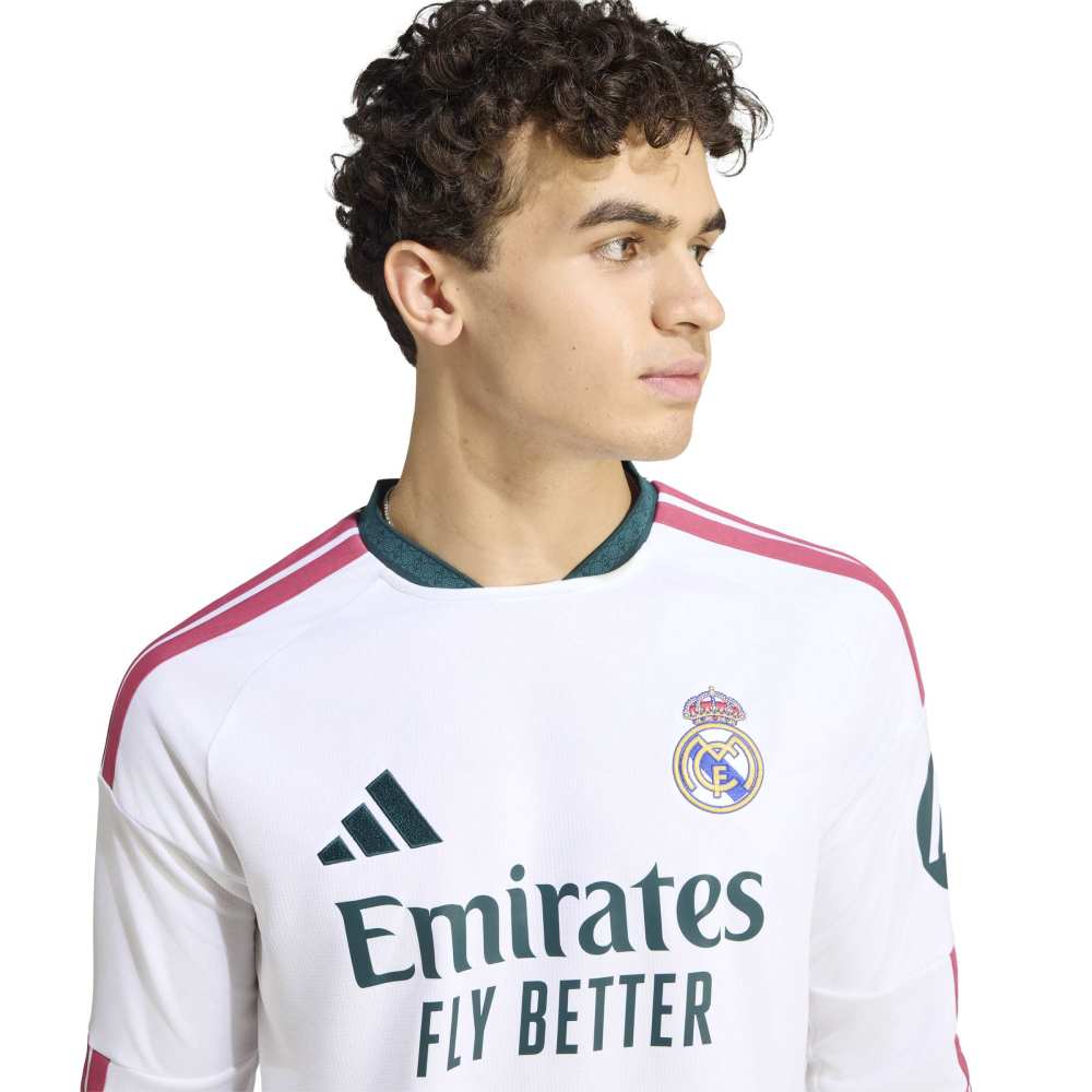 Adidas Real Madrid Langermet Fotballdrakt 26/27 Hjemme