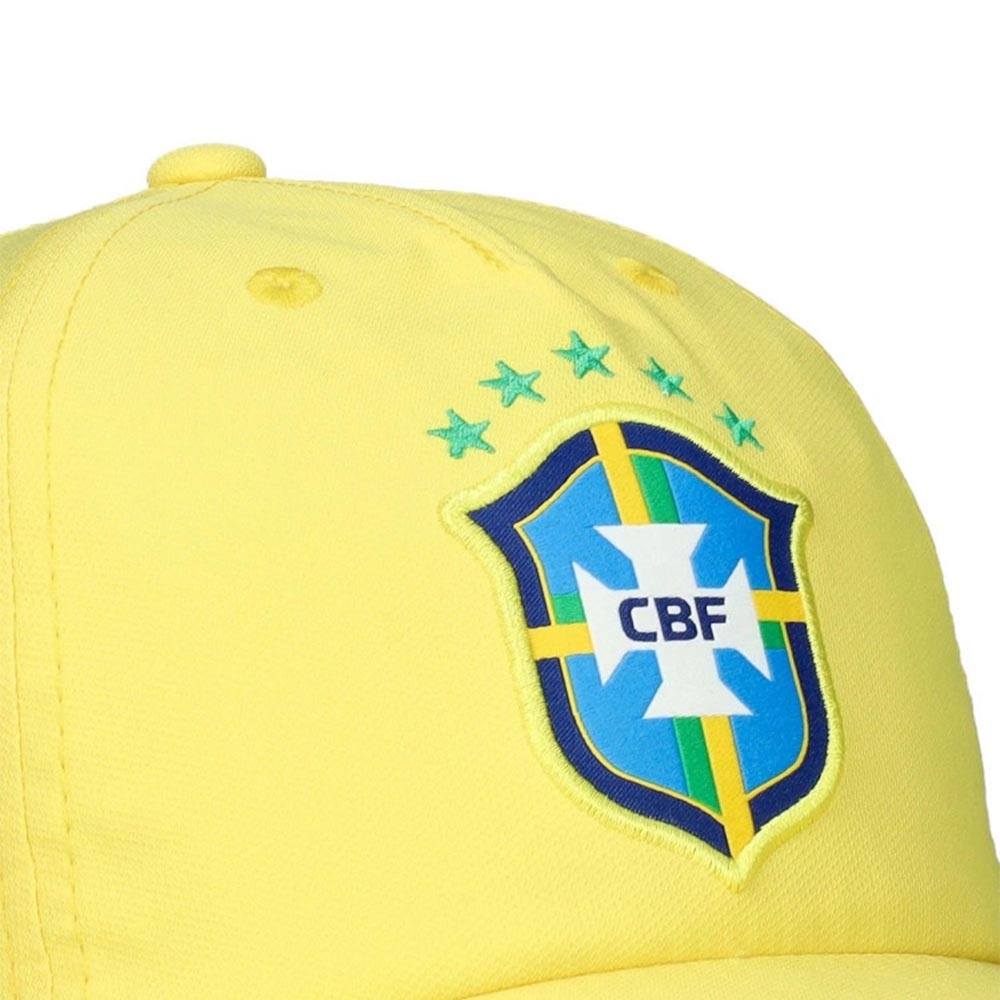 Nike Brasil VM 2026 Club 5panel Caps Barn Gul/Grønn