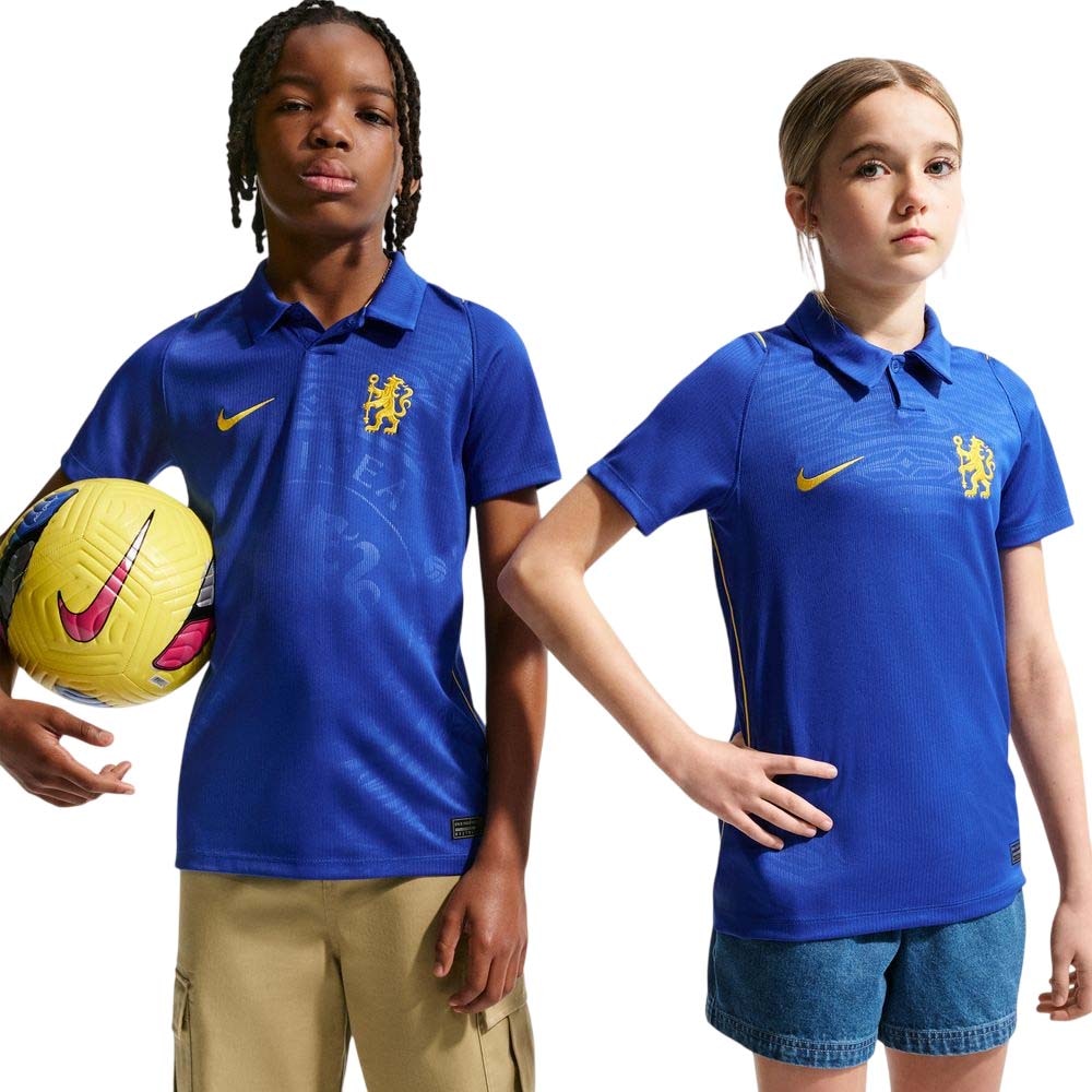 Nike Chelsea Dri-FIT Fotballdrakt 26/27 Barn Hjemme