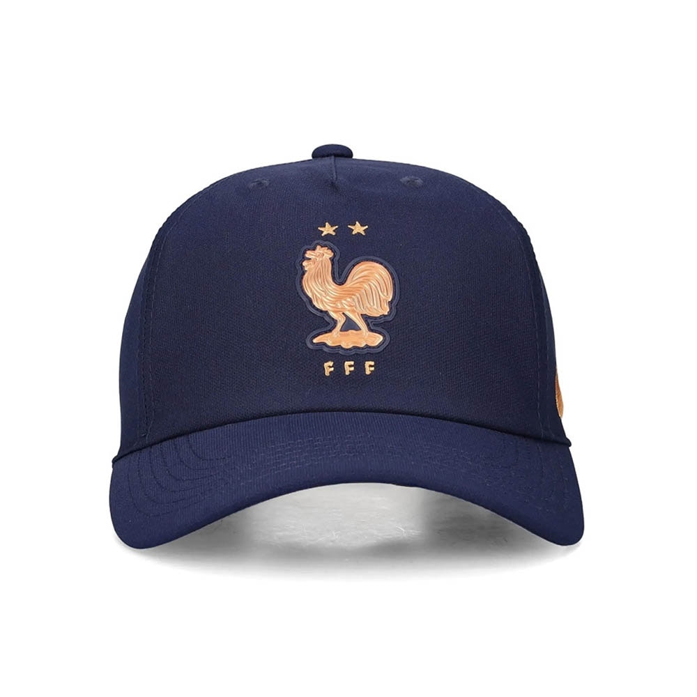 Nike Frankrike VM 2026 Club 5panel Caps Barn Marine/Gull