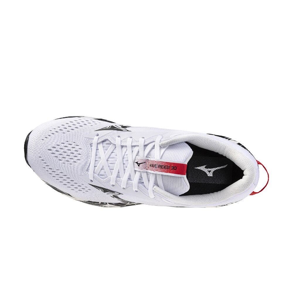 Mizuno Wave Rider 30 Disclosure Løpesko Hvit/Sort