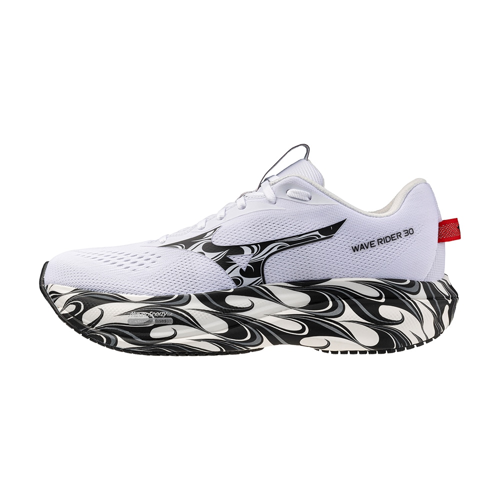 Mizuno Wave Rider 30 Disclosure Løpesko Hvit/Sort