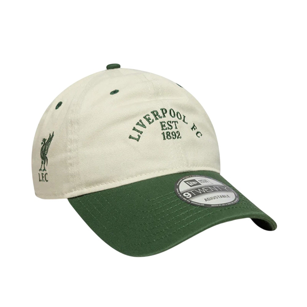 New Era Liverpool FC Contrast 9TWENTY Caps Hvit/Grønn