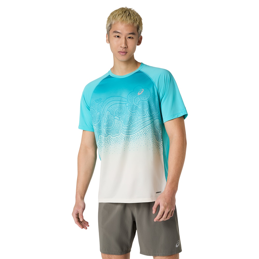 Asics Road Fade T-skjorte Herre Turkis