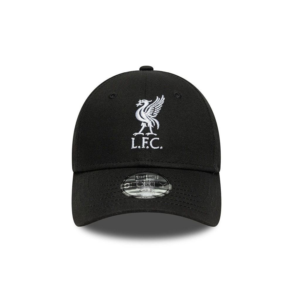 New Era Liverpool FC Core 9FORTY Caps Barn Sort/Hvit
