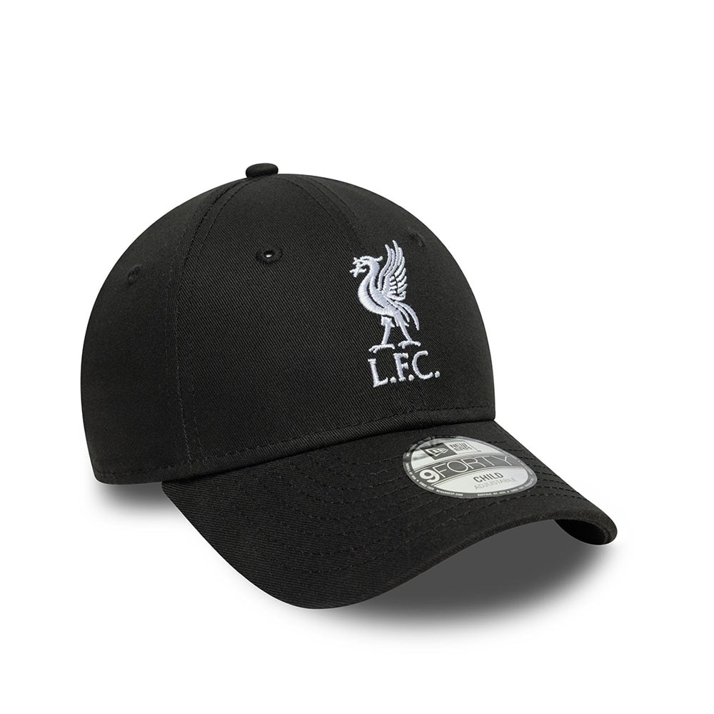 New Era Liverpool FC Core 9FORTY Caps Barn Sort/Hvit