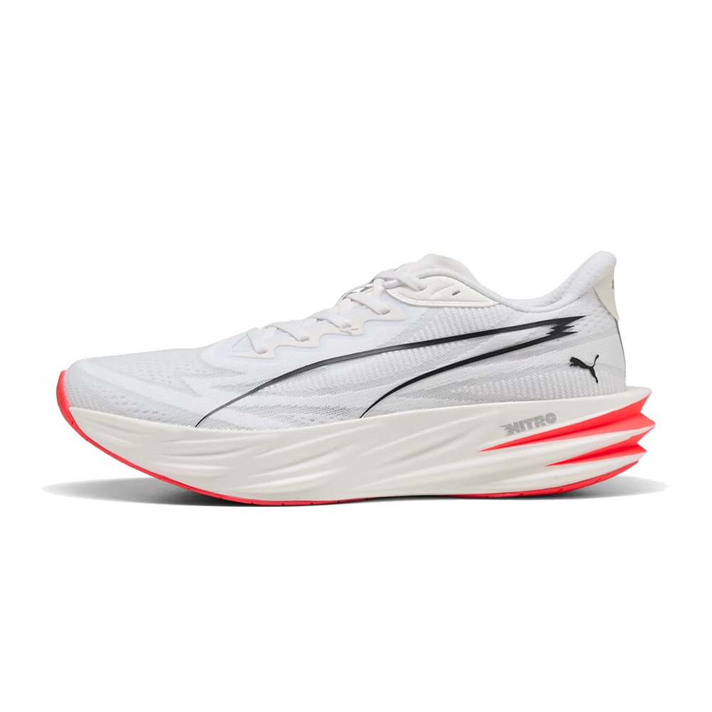 Puma Deviate Pure Nitro Løpesko Herre Hvit/Rød