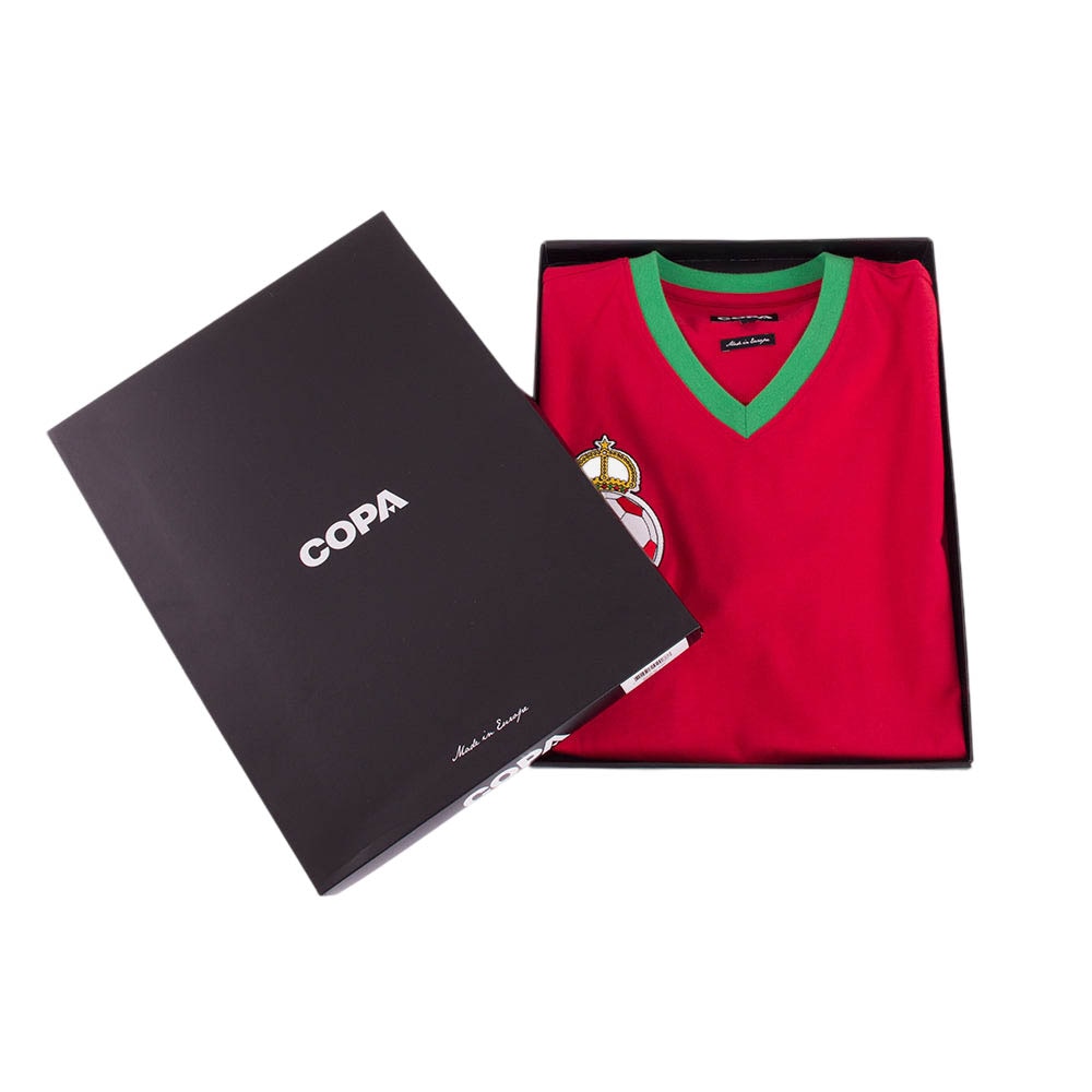 Copa Marokko 1970s Retro Fotballdrakt Hjemme