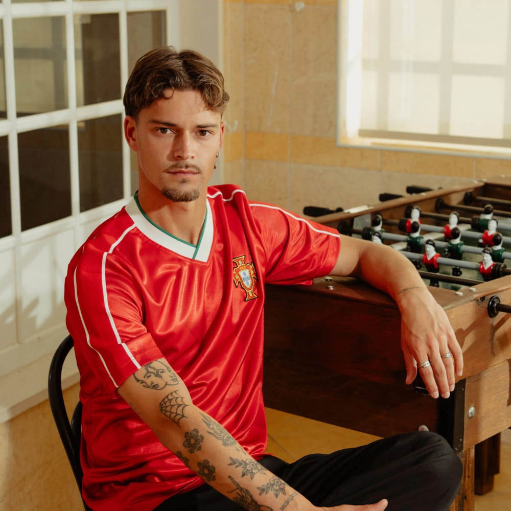 Copa Portugal 1986 Retro Fotballdrakt Hjemme