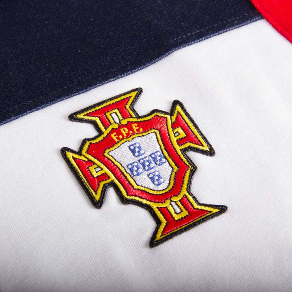Copa Portugal 1986 Retro Fotballjakke Hvit/Marine