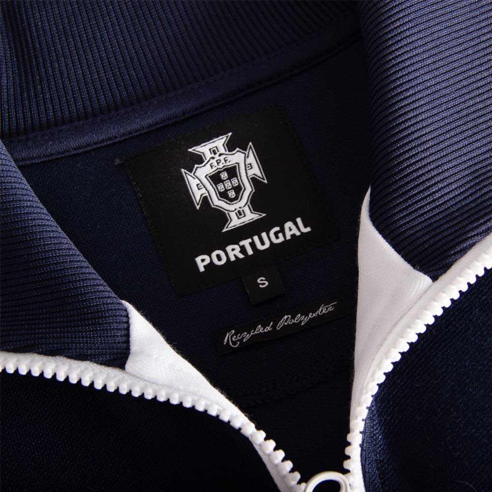 Copa Portugal 1986 Retro Fotballjakke Hvit/Marine