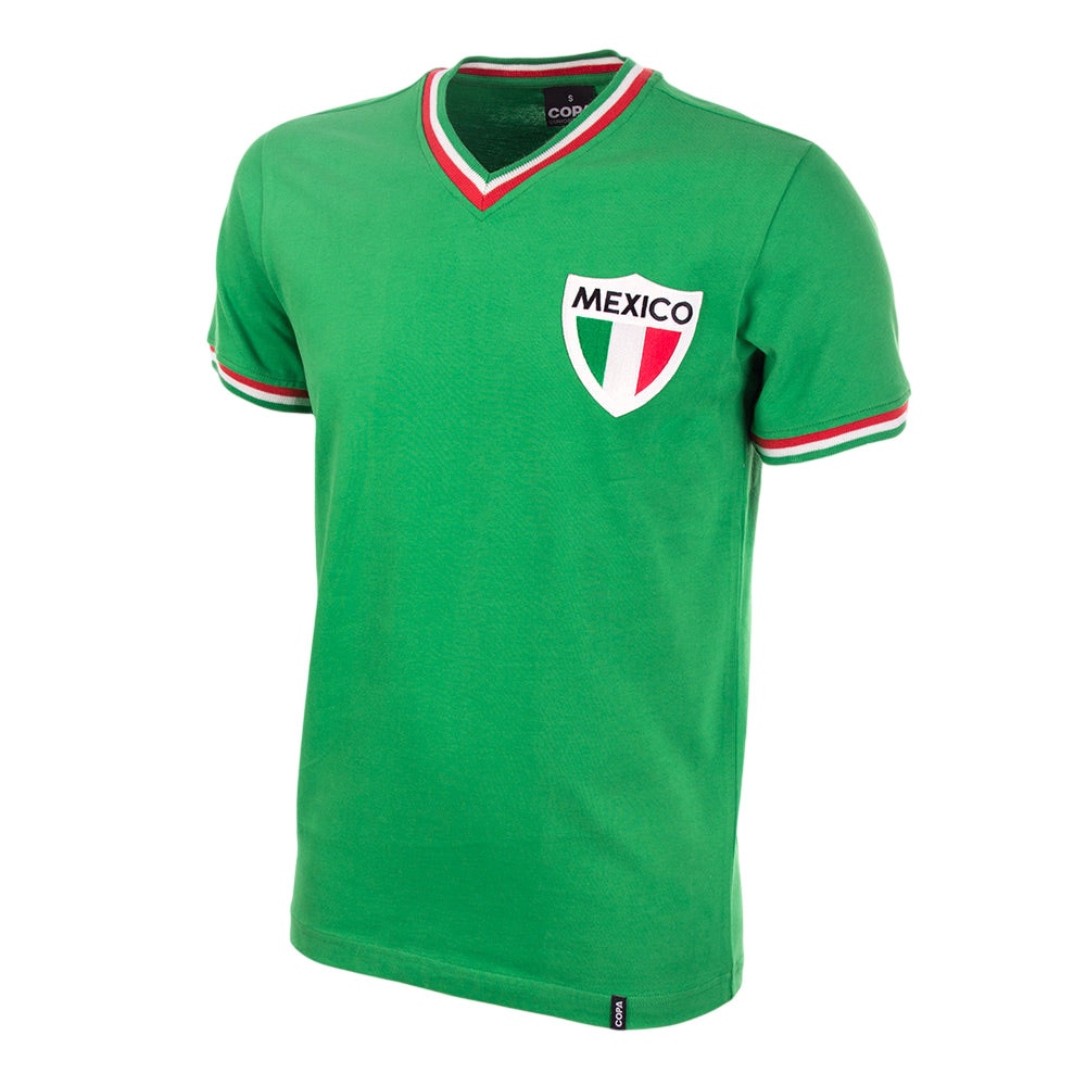 Copa Mexico Pelé 1980s Retro Fotballdrakt Grønn