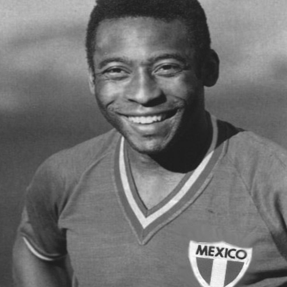 Copa Mexico Pelé 1980s Retro Fotballdrakt Grønn