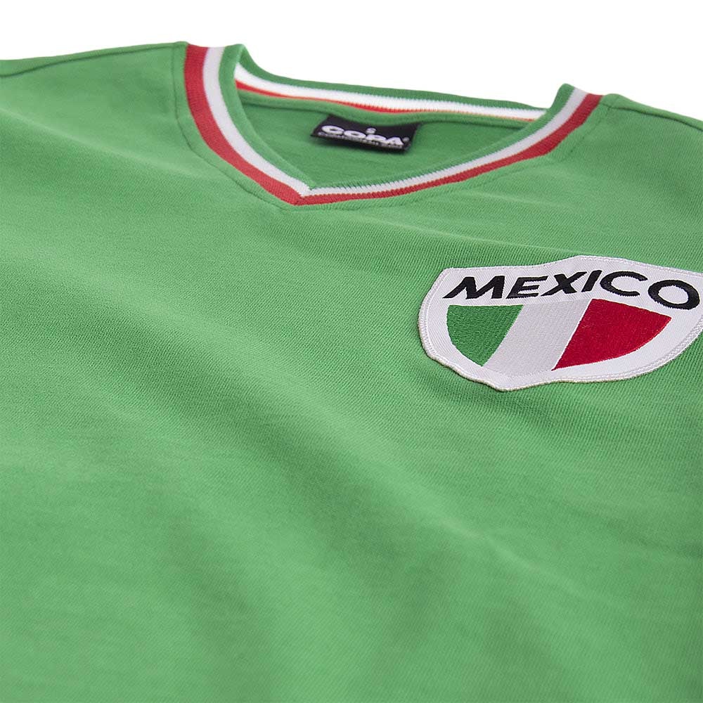 Copa Mexico Pelé 1980s Retro Fotballdrakt Grønn