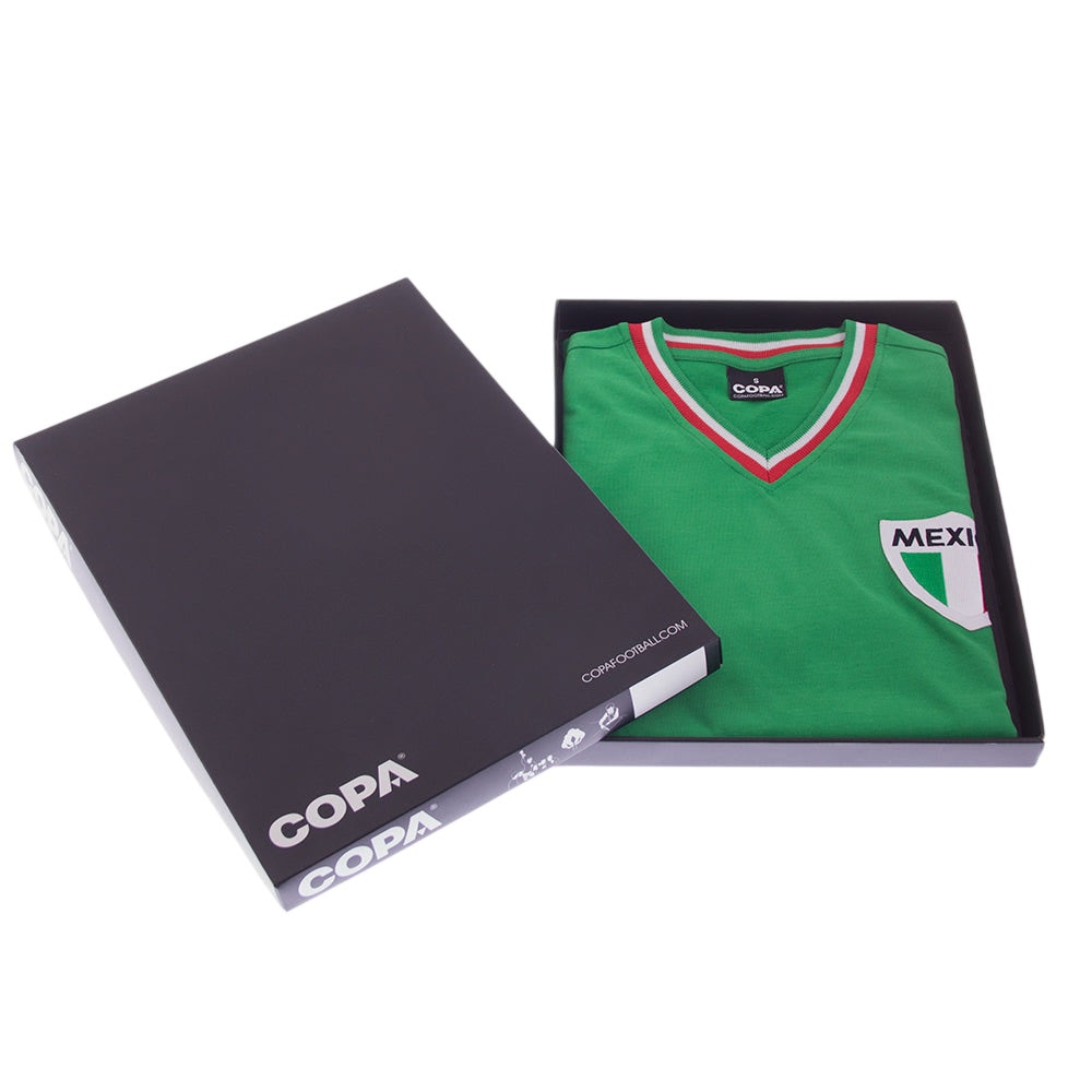 Copa Mexico Pelé 1980s Retro Fotballdrakt Grønn