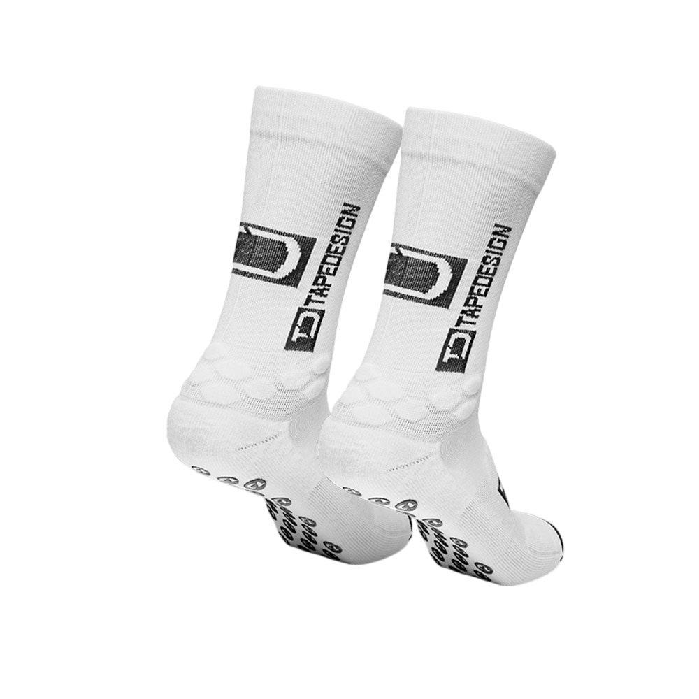 TAPEDESIGN Active Pro Fotballstrømper Hvit
