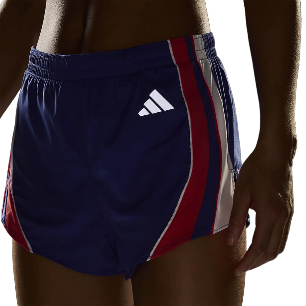 Adidas Adizero Archive Løpeshorts Dame Blå/Rød