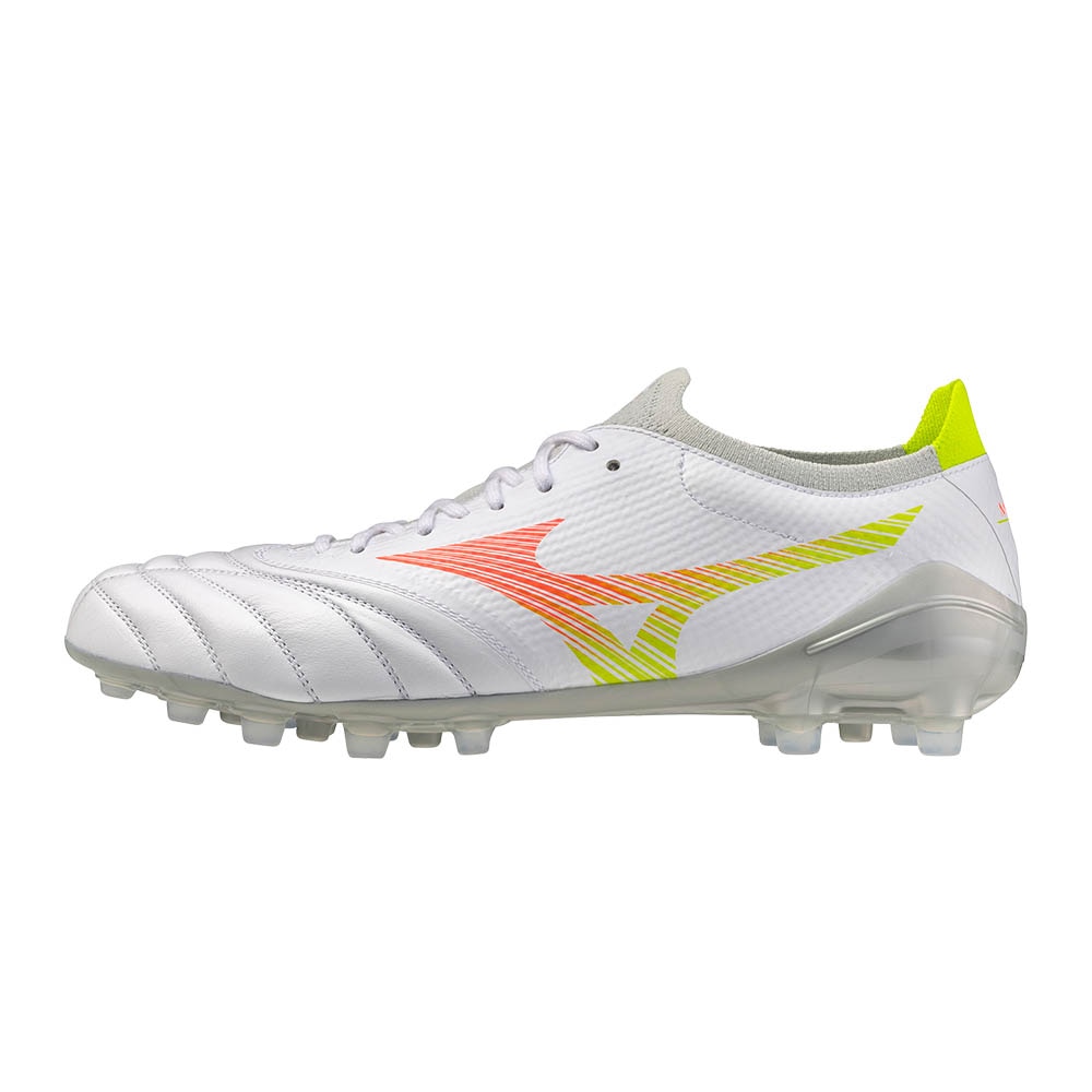 Mizuno Morelia Neo V Pro AG Fotballsko Prism White