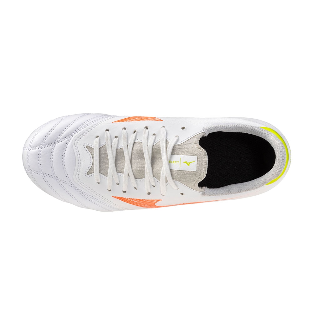 Mizuno Monarcida Neo V Select AG Fotballsko Barn Prism White