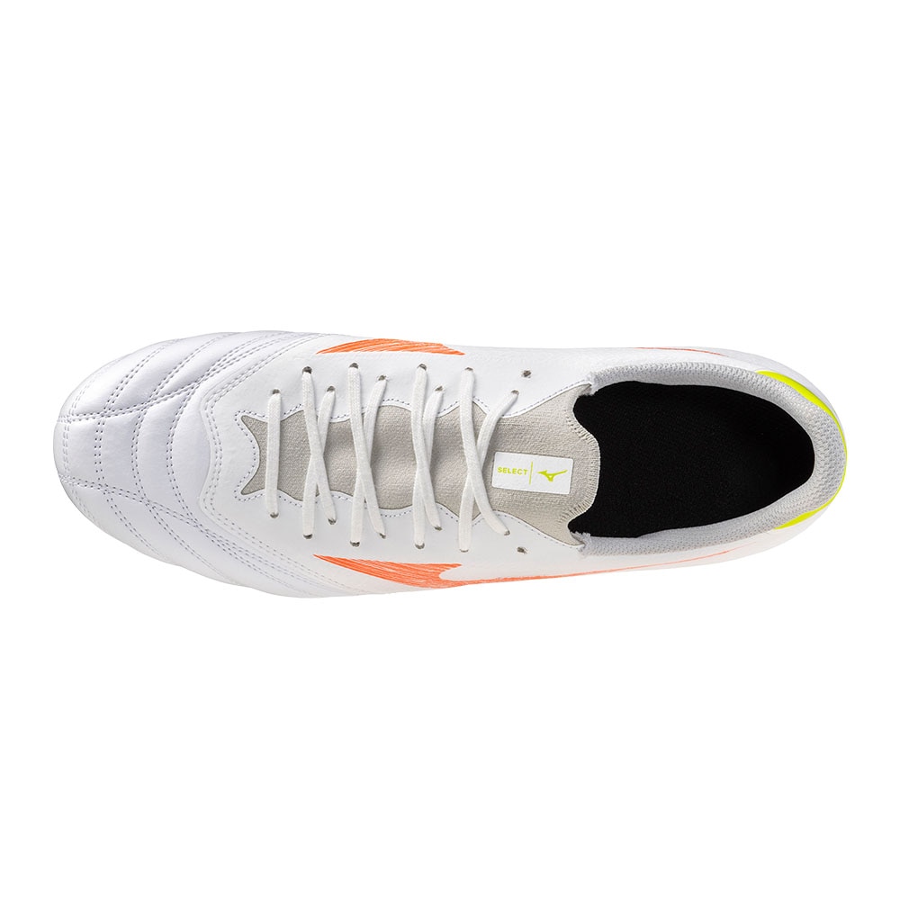 Mizuno Morelia Neo V Select AG Fotballsko Prism White