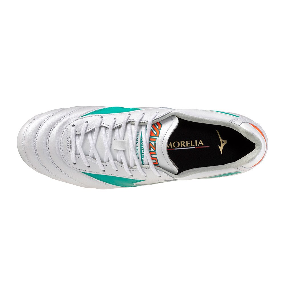 Mizuno Morelia II Japan FG Fotballsko Prism White