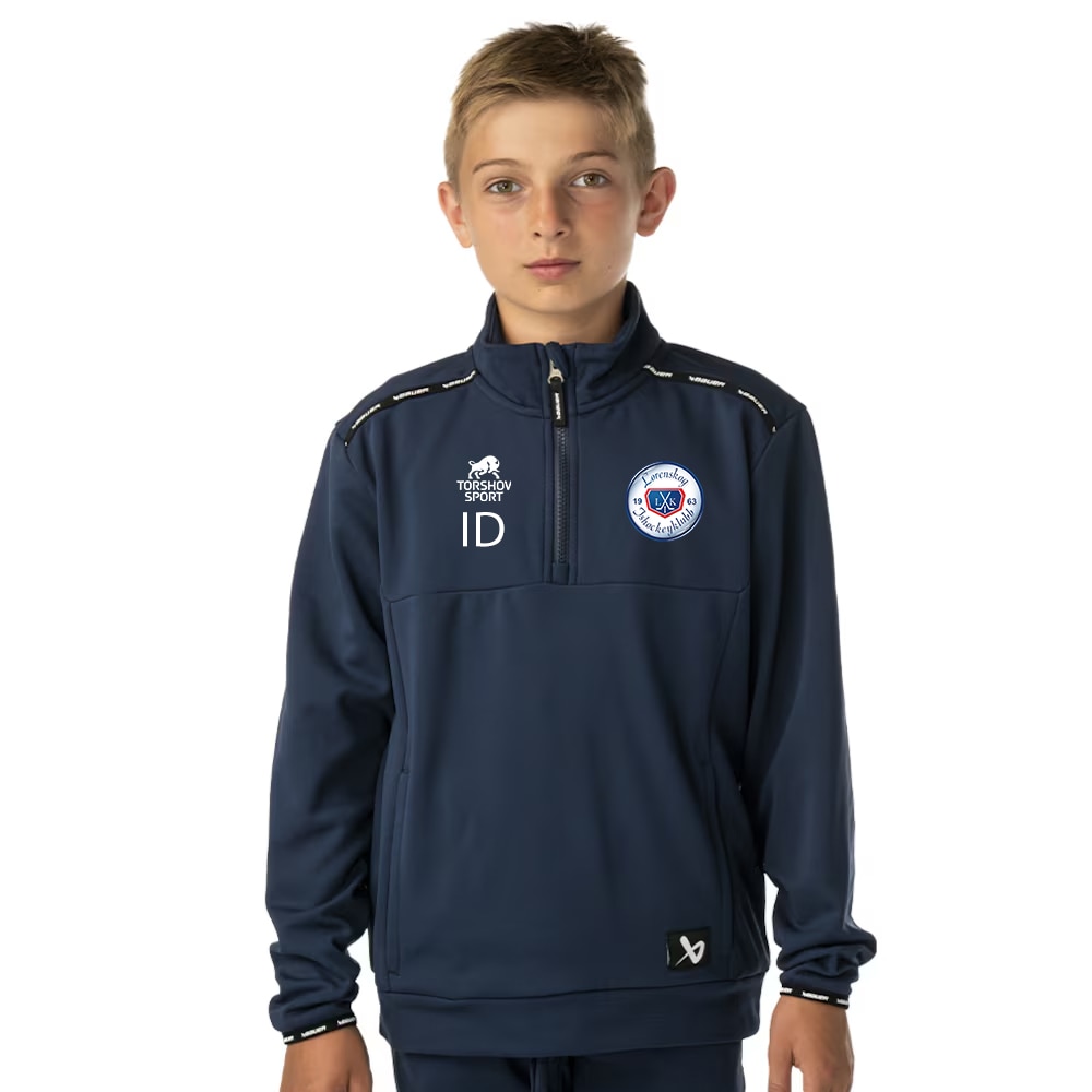 Bauer Lørenskog Hockey 1/2 Zip Barn Genser