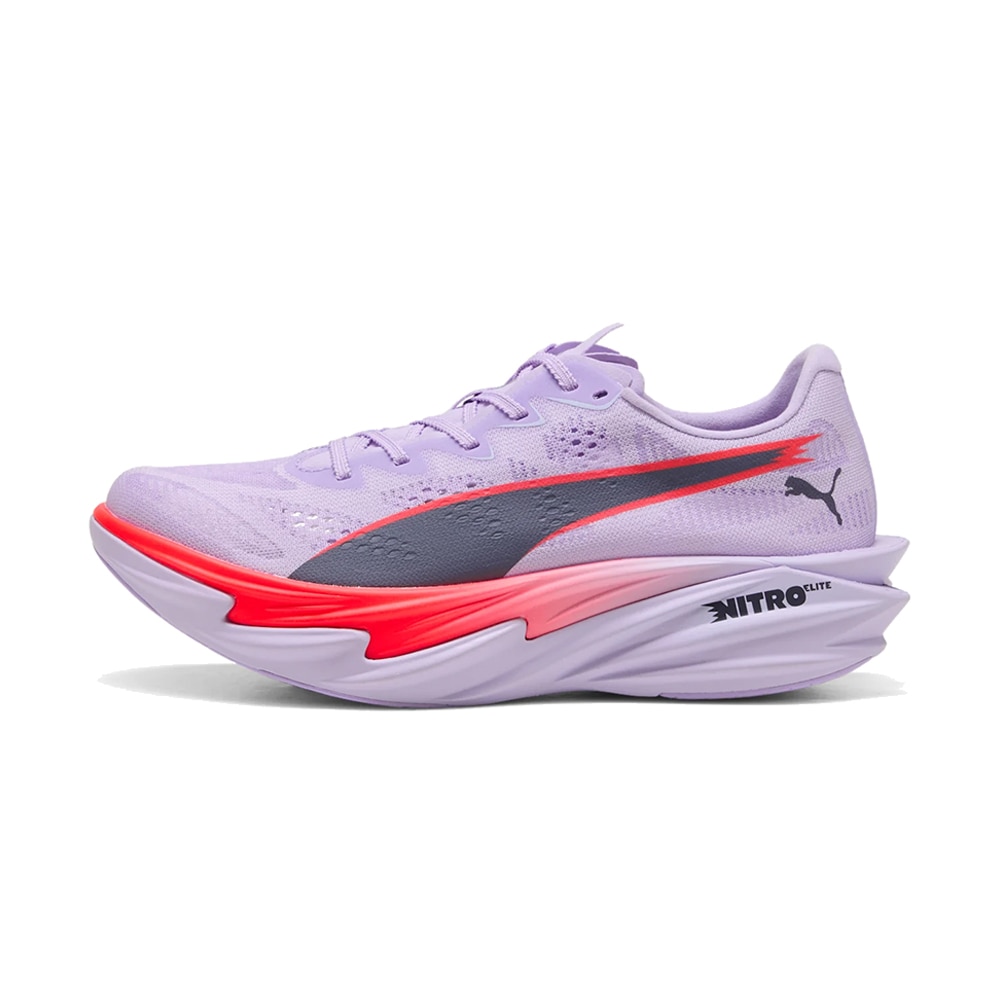 Puma Deviate Nitro Elite 4 Løpesko Dame Lilla/Rød