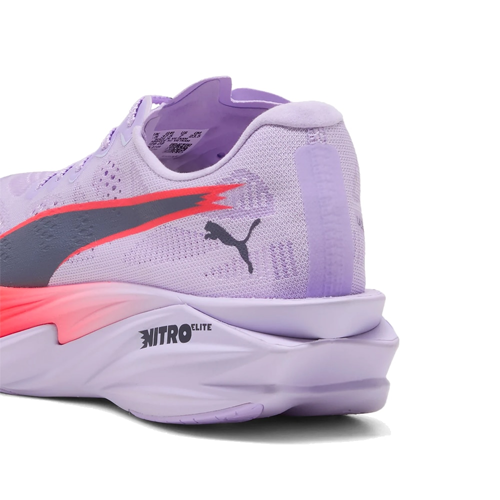Puma Deviate Nitro Elite 4 Løpesko Dame Lilla/Rød