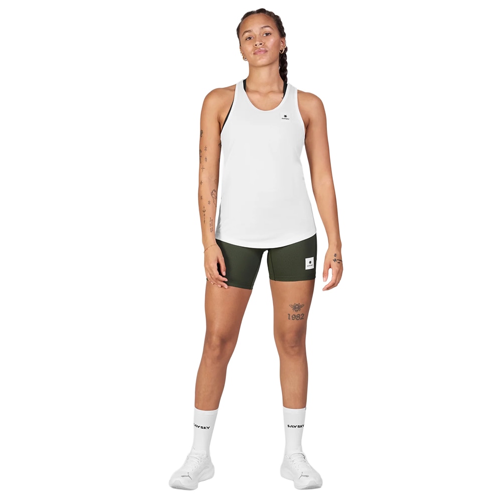 SAYSKY Clean Combat Pro Singlet Dame Hvit