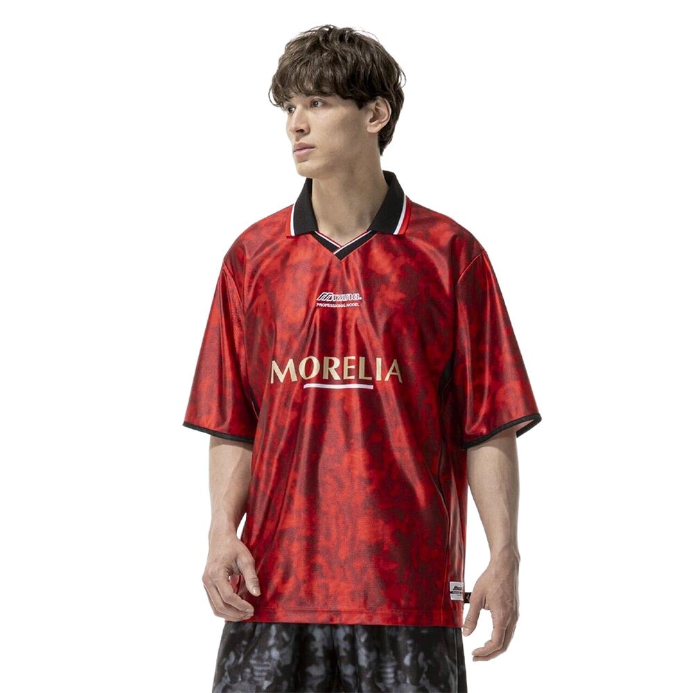 Mizuno Morelia Off Retro Jubileumstrøye Rød