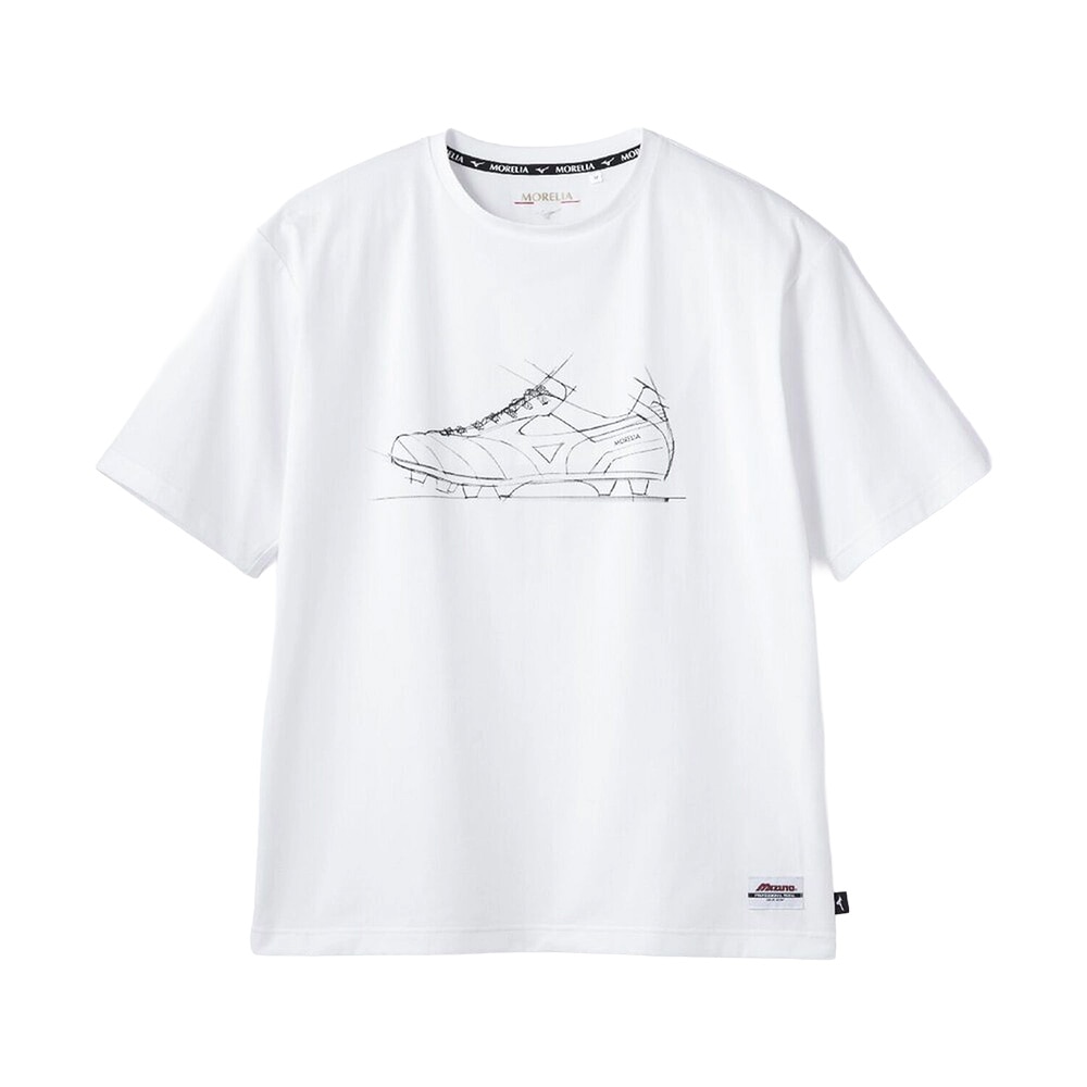 Mizuno Morelia Off Print Jubileumstrøye Hvit