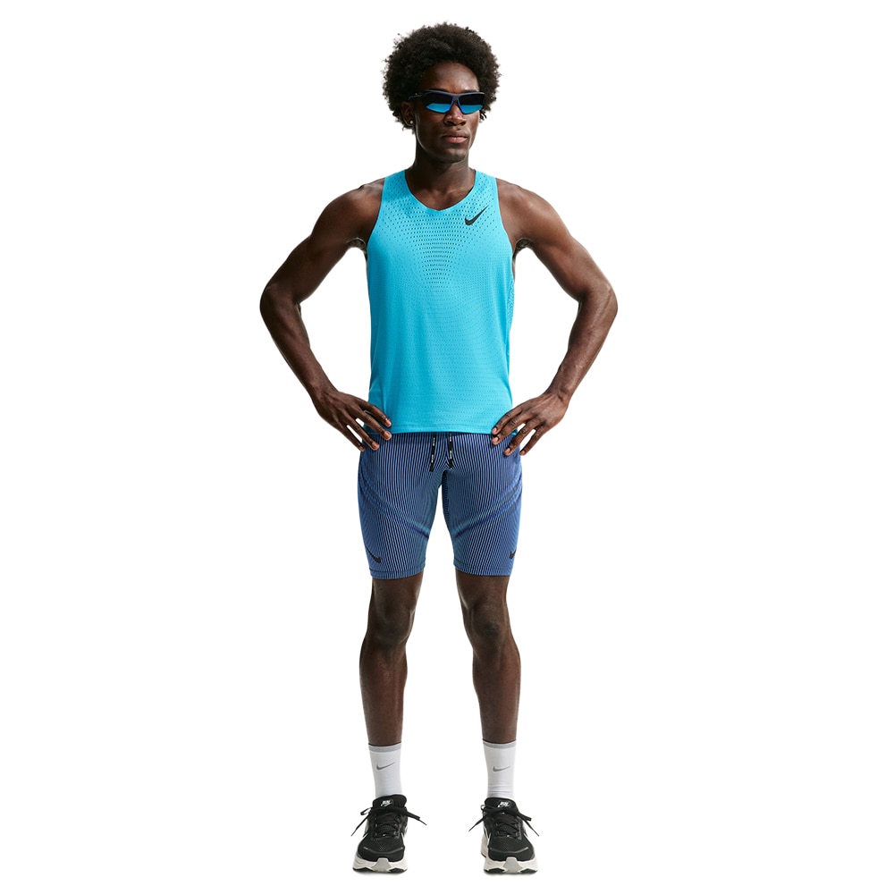 Nike Dri-Fit ADV Aeroswift Short Tights Herre Blå/Sort