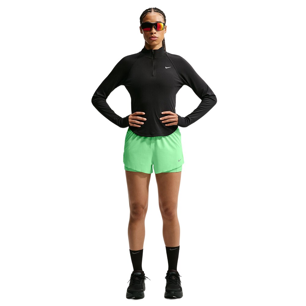 Nike Dri-Fit Swift 2in1 Løpeshorts Dame Grønn