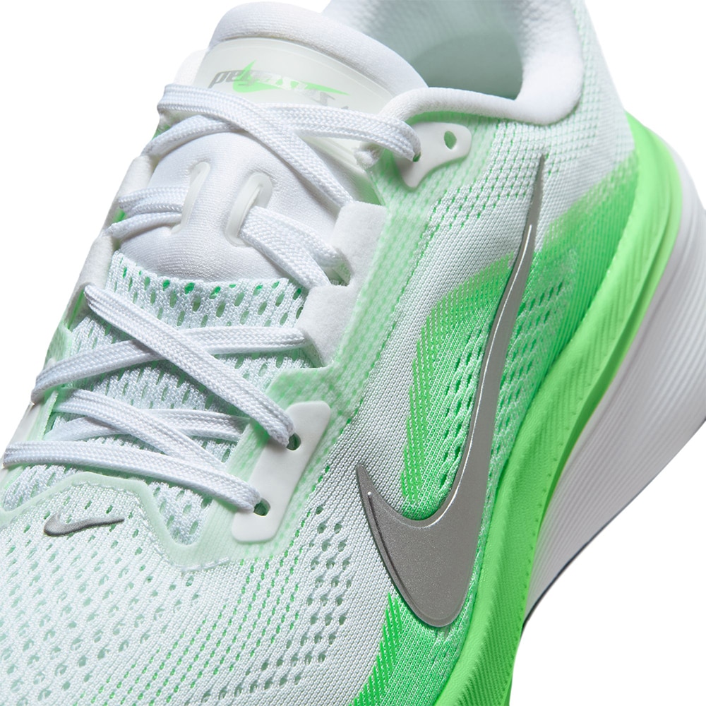 Nike Air Zoom Pegasus 42 Løpesko Dame Hvit/Grønn