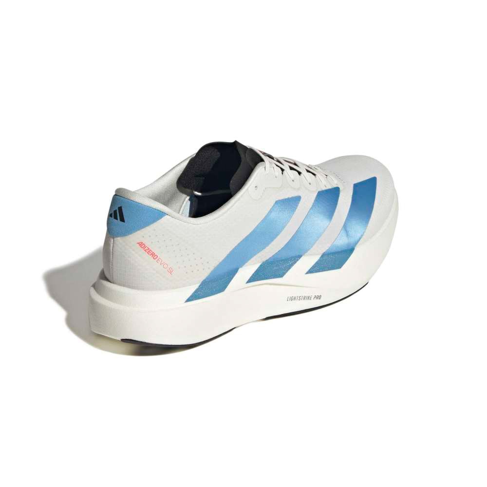 Adidas Adizero Evo SL Woven Løpesko Herre Hvit/Blå