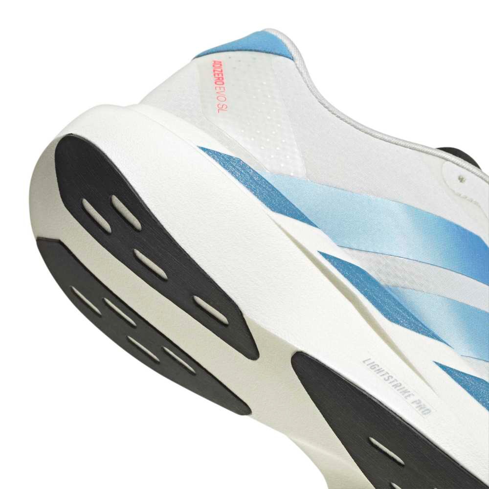 Adidas Adizero Evo SL Woven Løpesko Herre Hvit/Blå