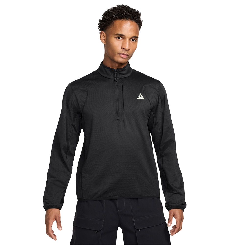 ACG Therma-FIT Wolf Grid Half-Zip Langermet Trøye Herre Sort