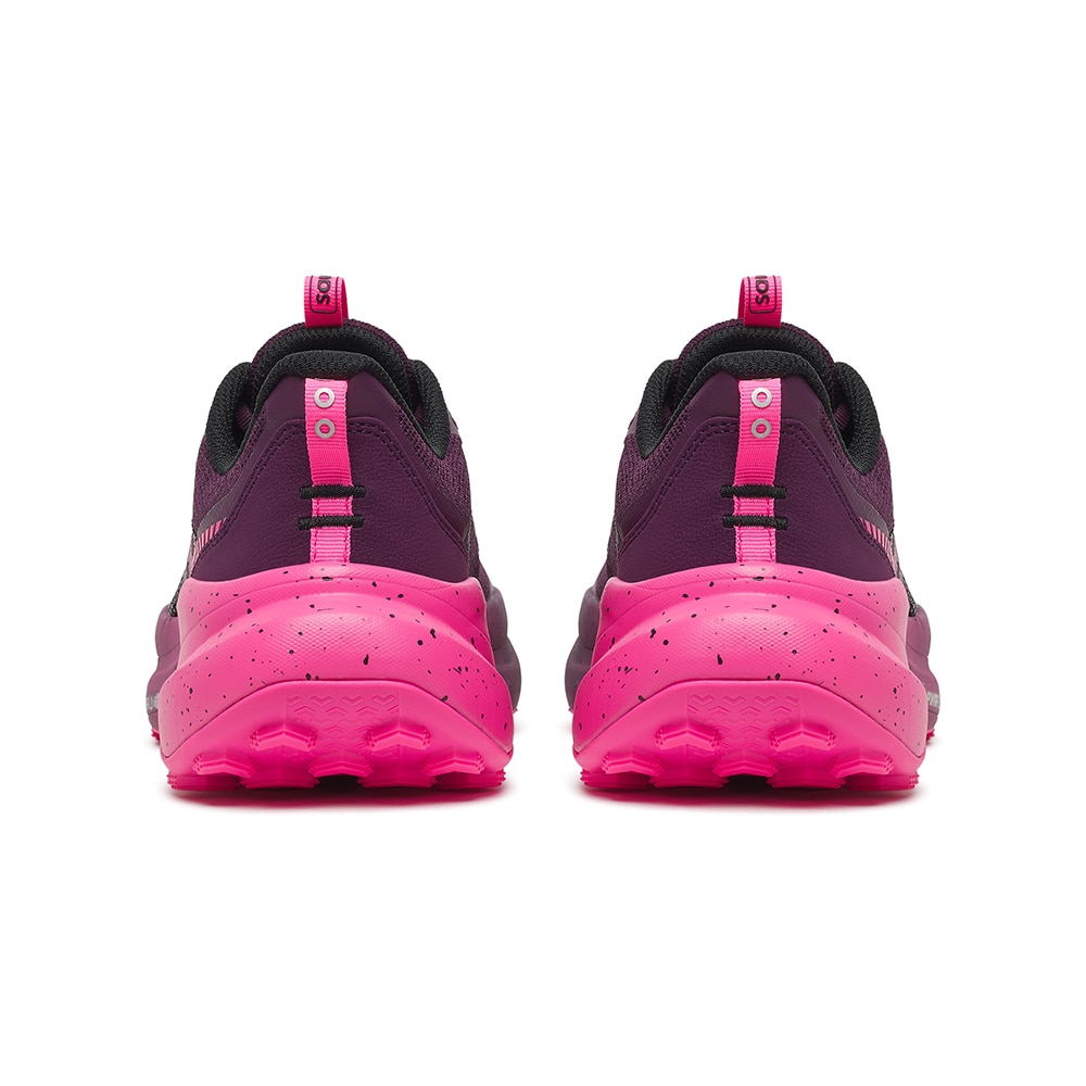 Saucony Xodus Ultra 4 Løpesko Dame Sort/Rosa