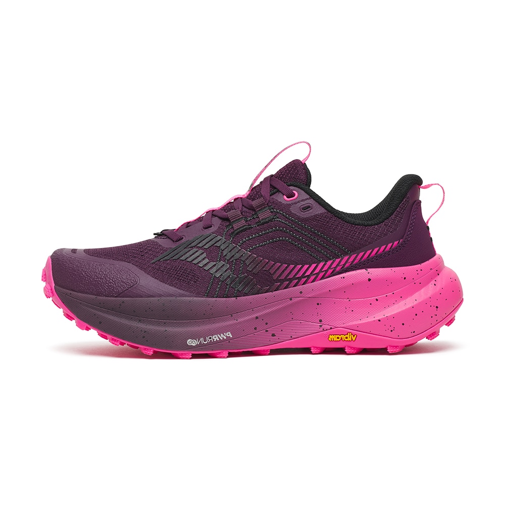 Saucony Xodus Ultra 4 Løpesko Dame Sort/Rosa