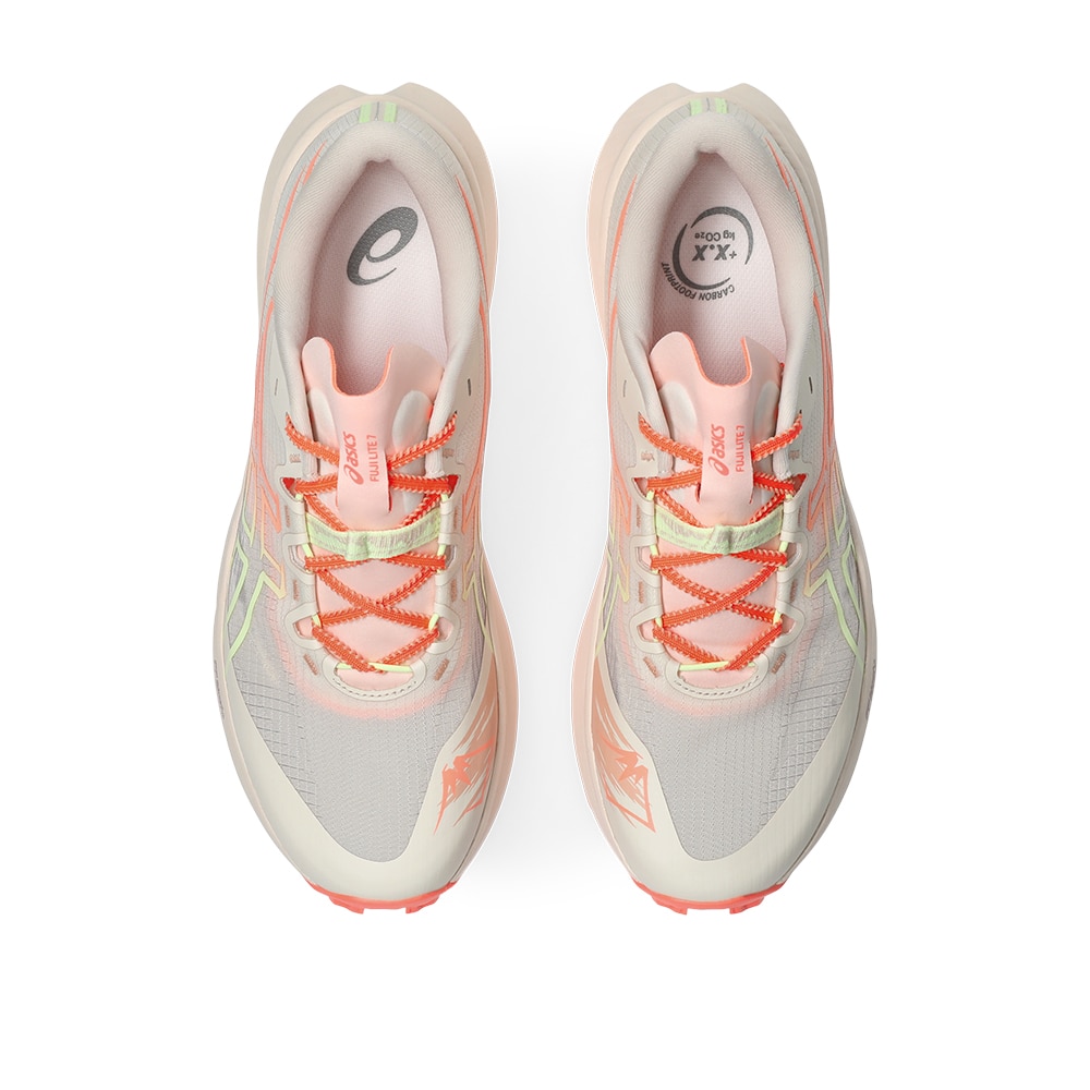Asics FUJI LITE 7 Løpesko Herre Beige/Rød